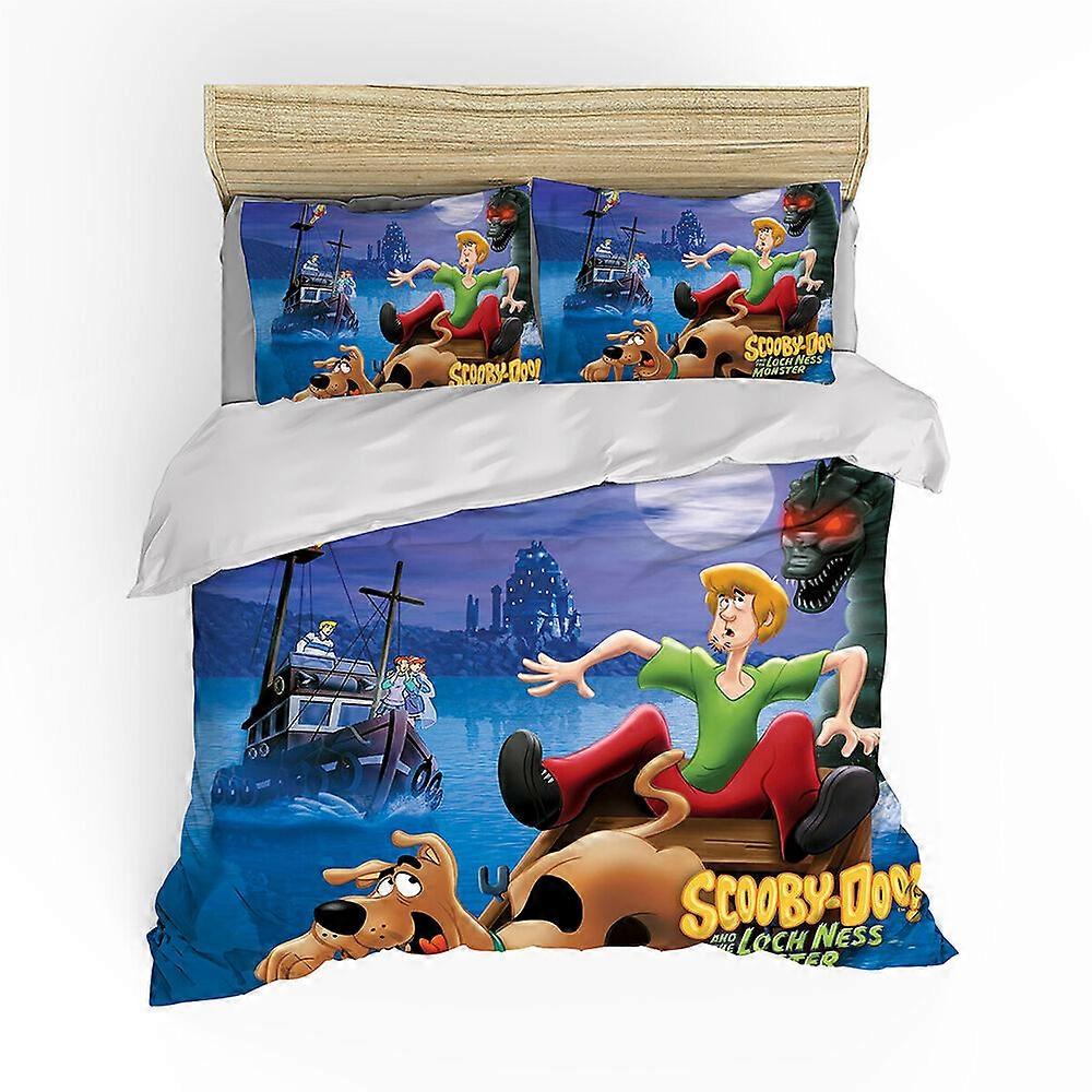 v3049 Bed Sheets Scooby-Doo       Bed  Doona Duvet Cover Set Bed Sheets IU3049