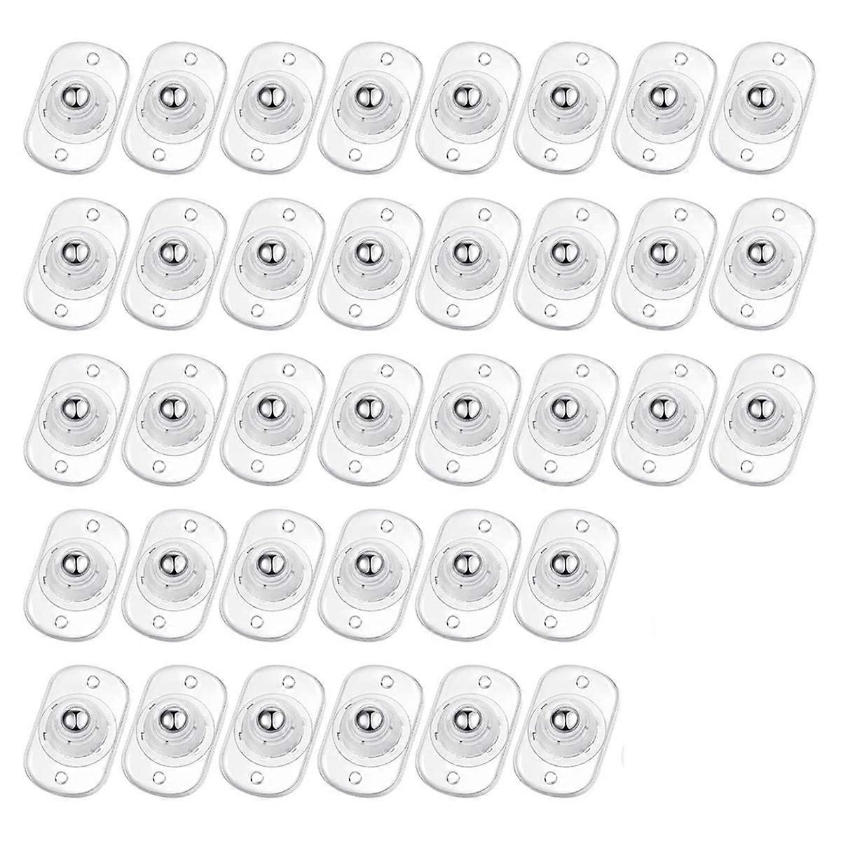 36 Pcs Self Adhesive Caster Wheels Appliance Rollers Appliance Sliders for Kitchen Appliances Swive