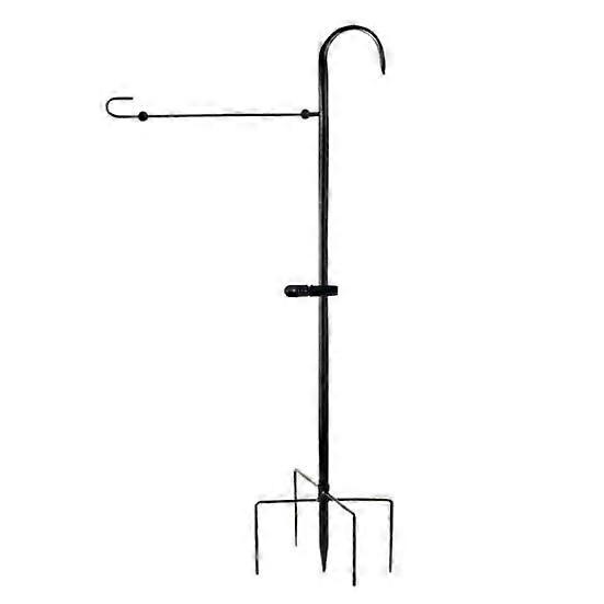 Garden Flag Stand Multifunctional Yard Flag Holder with Shepherd Hook Thick