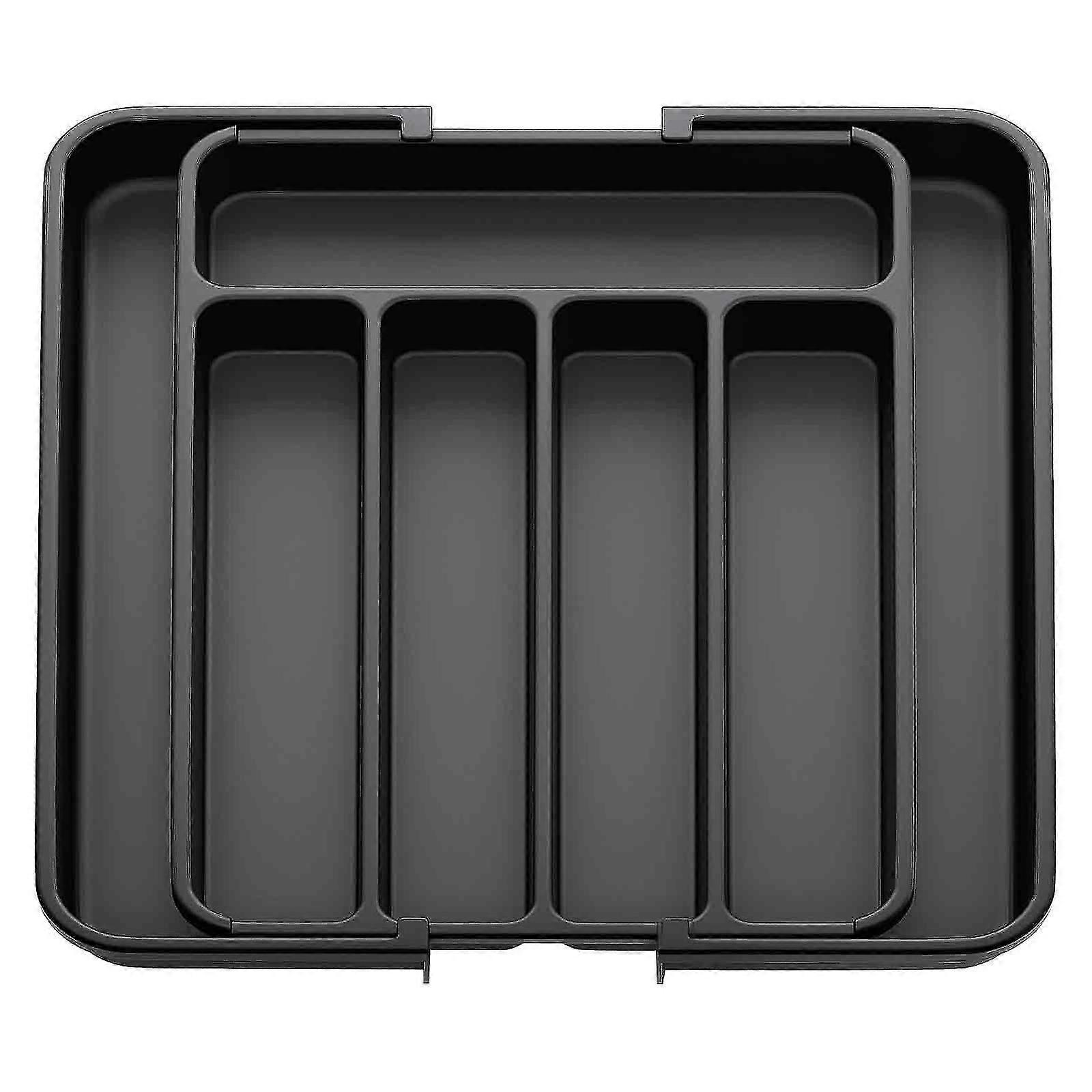 Silverware Organizer, Expandable Utensil Tray for Drawer, Adjustable Flatware and Cutlery Holder