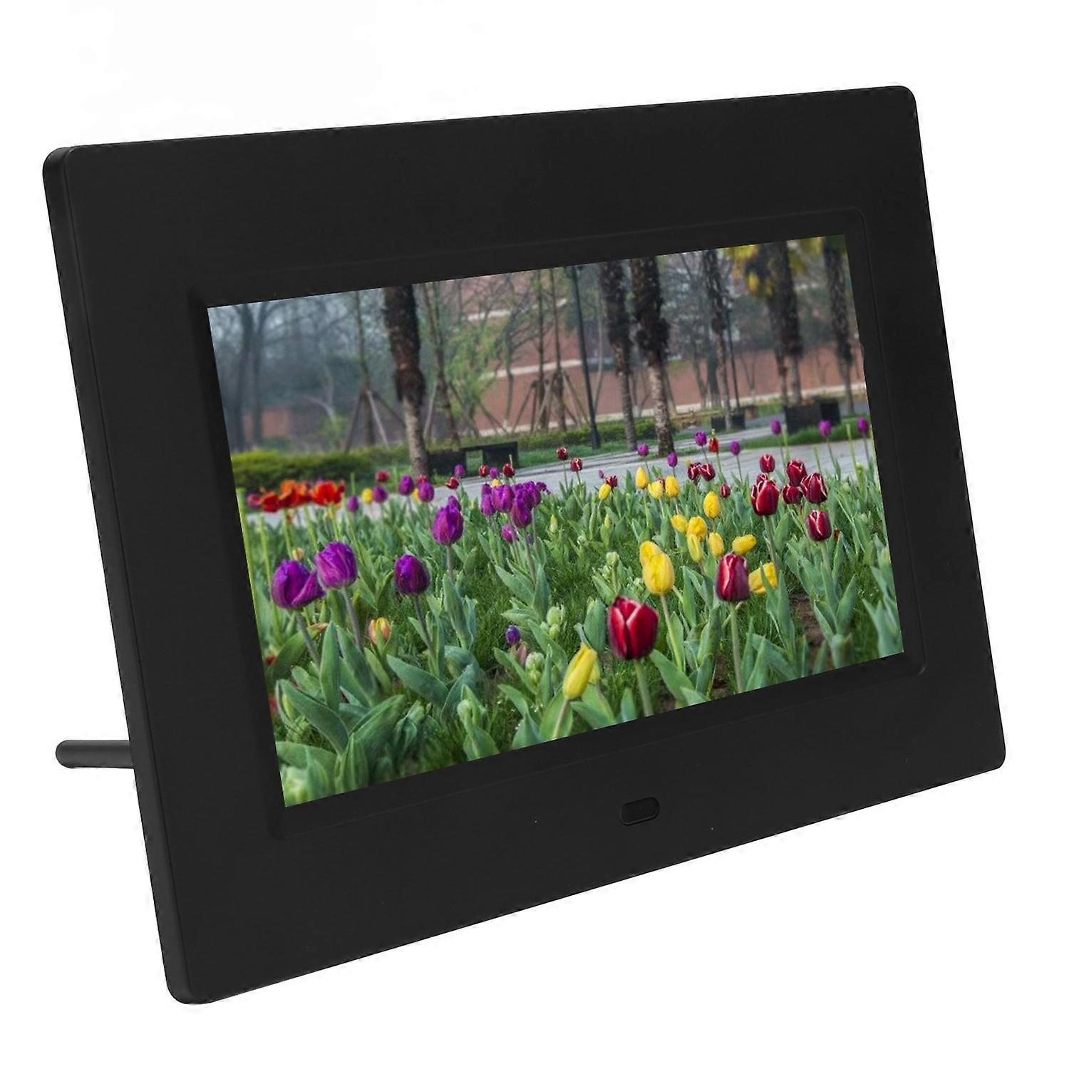 Digital Photo Frame 7 Inch HD IPS Screen Support USB Storage Card Music Video Playback Electronic Al