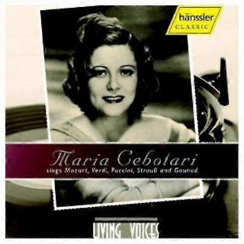 Maria Cebotari Sings CD (2004)