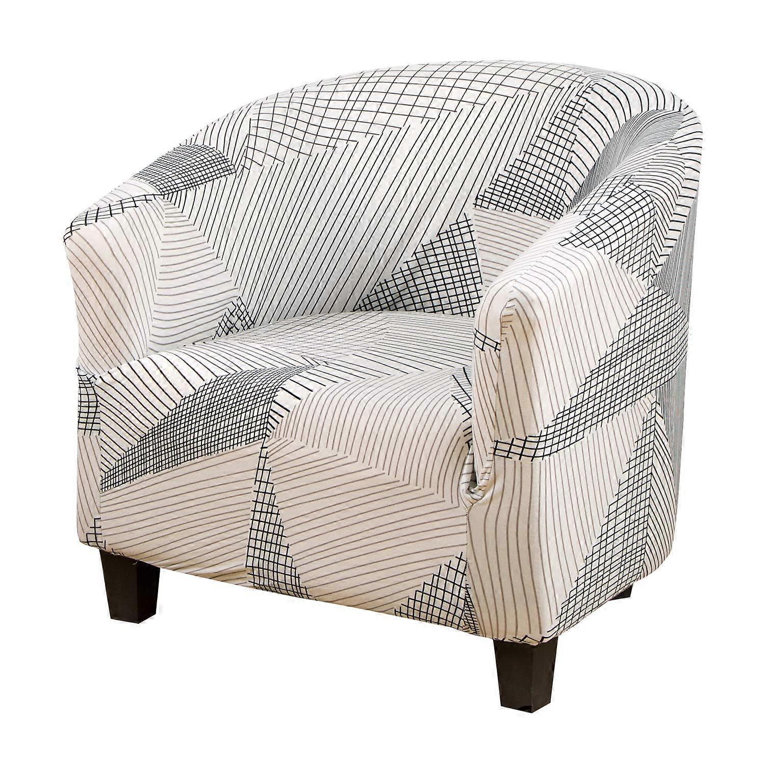 Velvet Tub Slipcovers for Armchairs, High Stretch Washable Spandex Plush, Soft Furniture Protectors, Universal Fit