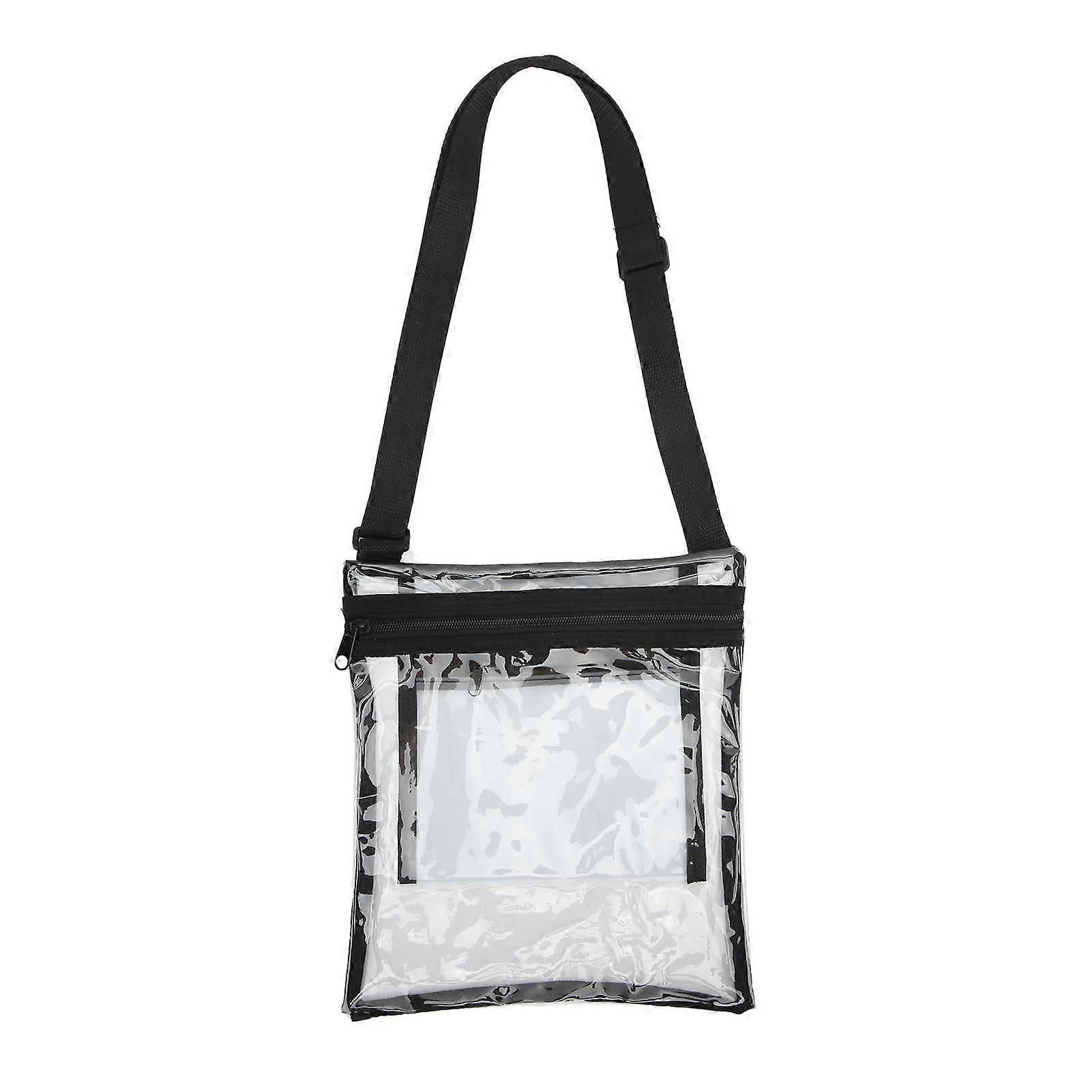 Crossbody bag with adjustable shoulder strap, perfect for sporting events