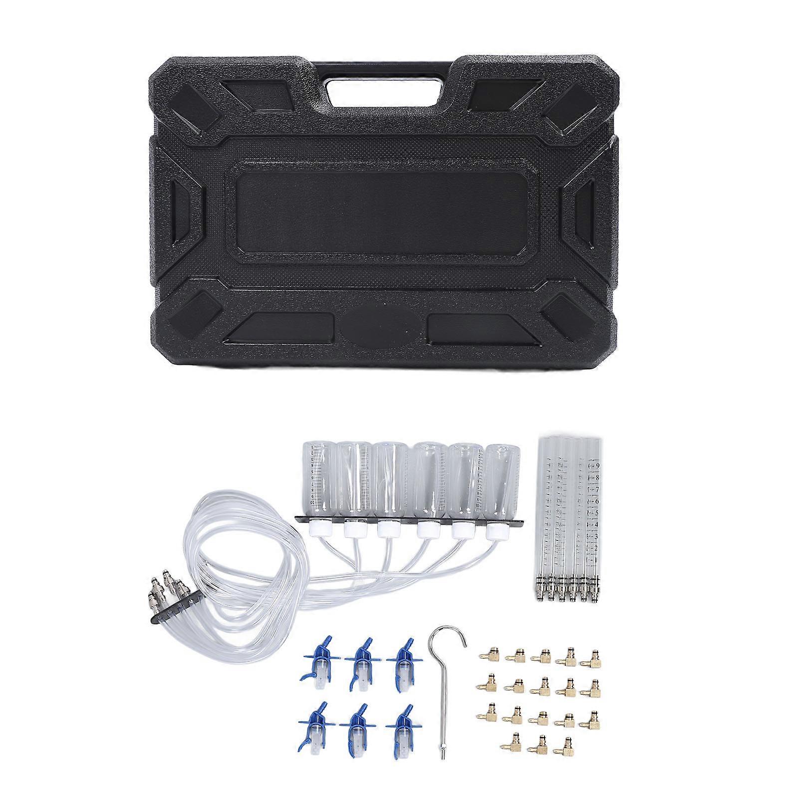 Diesel Injector Flow Test Kit: Multifunctional Heavy Duty Common Rail Fuel Tester Set