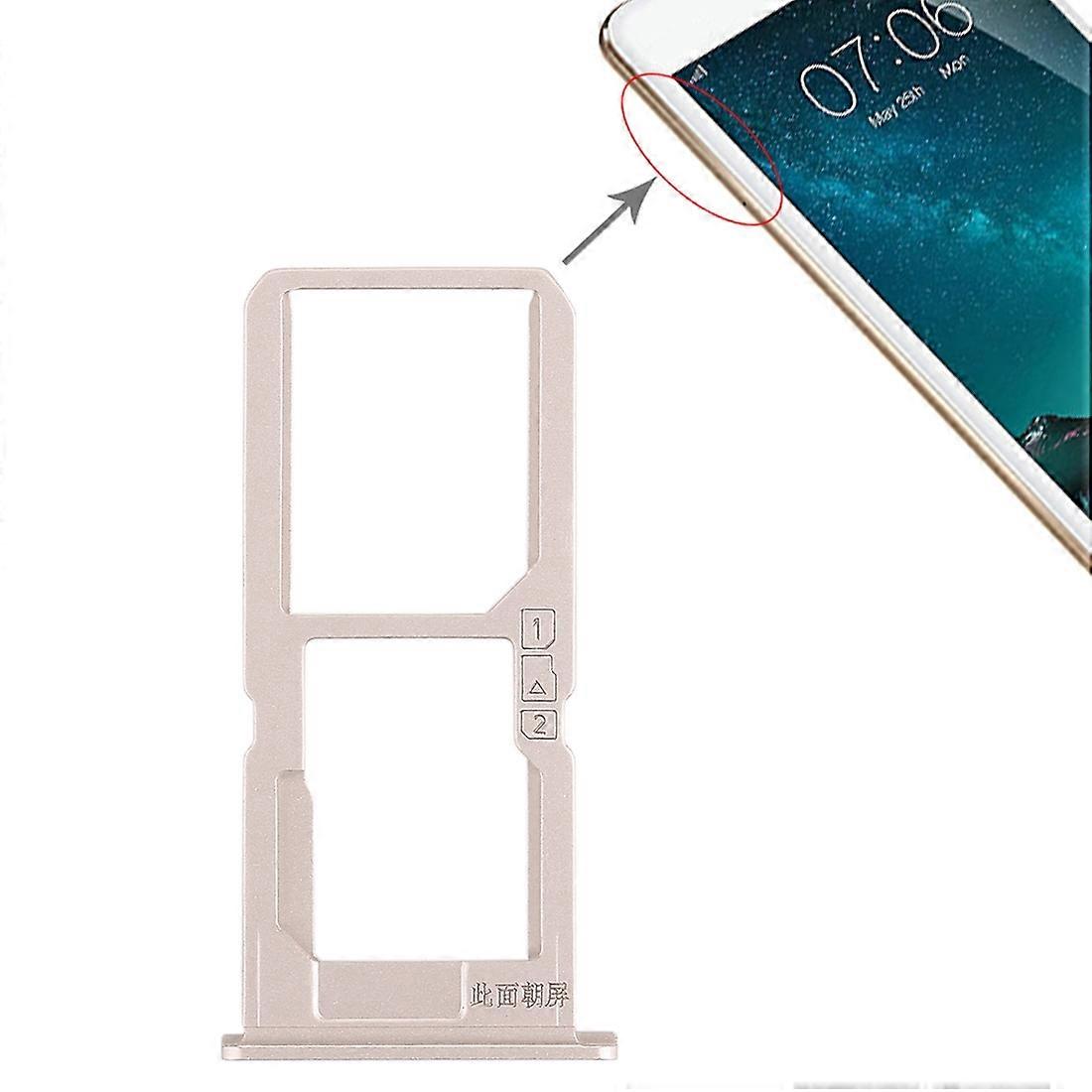 For Vivo V3Max SIM Card Tray + SIM Card Tray / Micro SD Card Tray