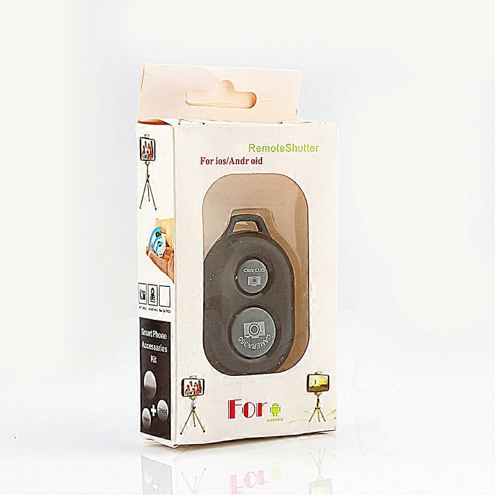 Wireless Bluetooth Remote Camera Shutter Self‑timer Control for iPhone Samsung