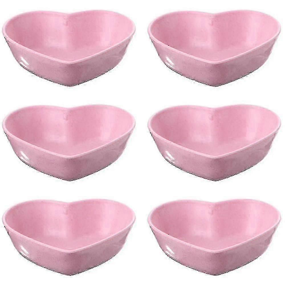 6 Pack Unbreakable Dipping Saucers