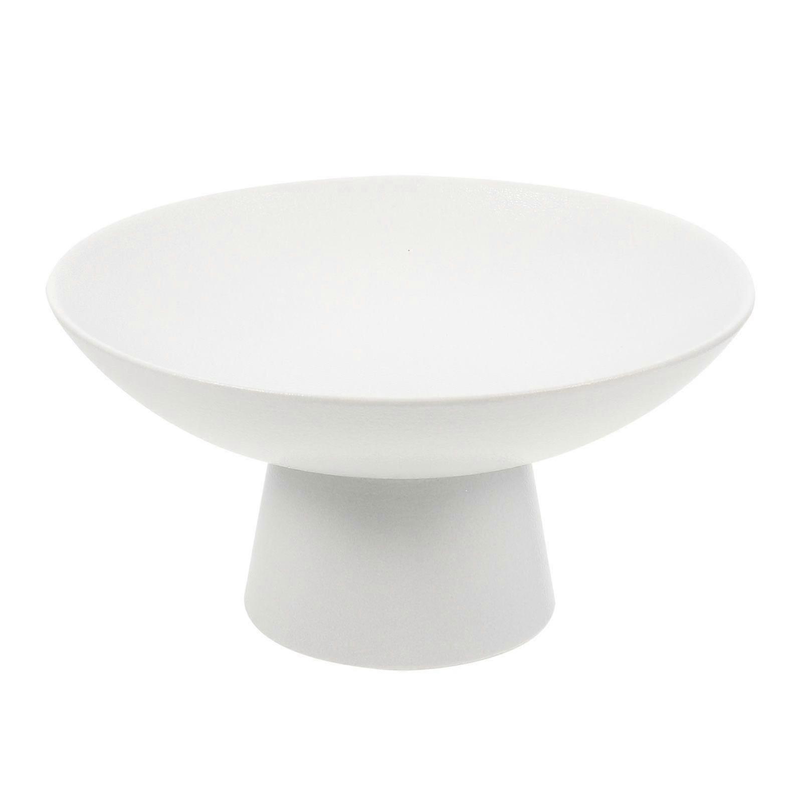 Ceramic Fruit Serving Bowl Footed Dessert Fruit Display Stand High Tray Cake Bowl