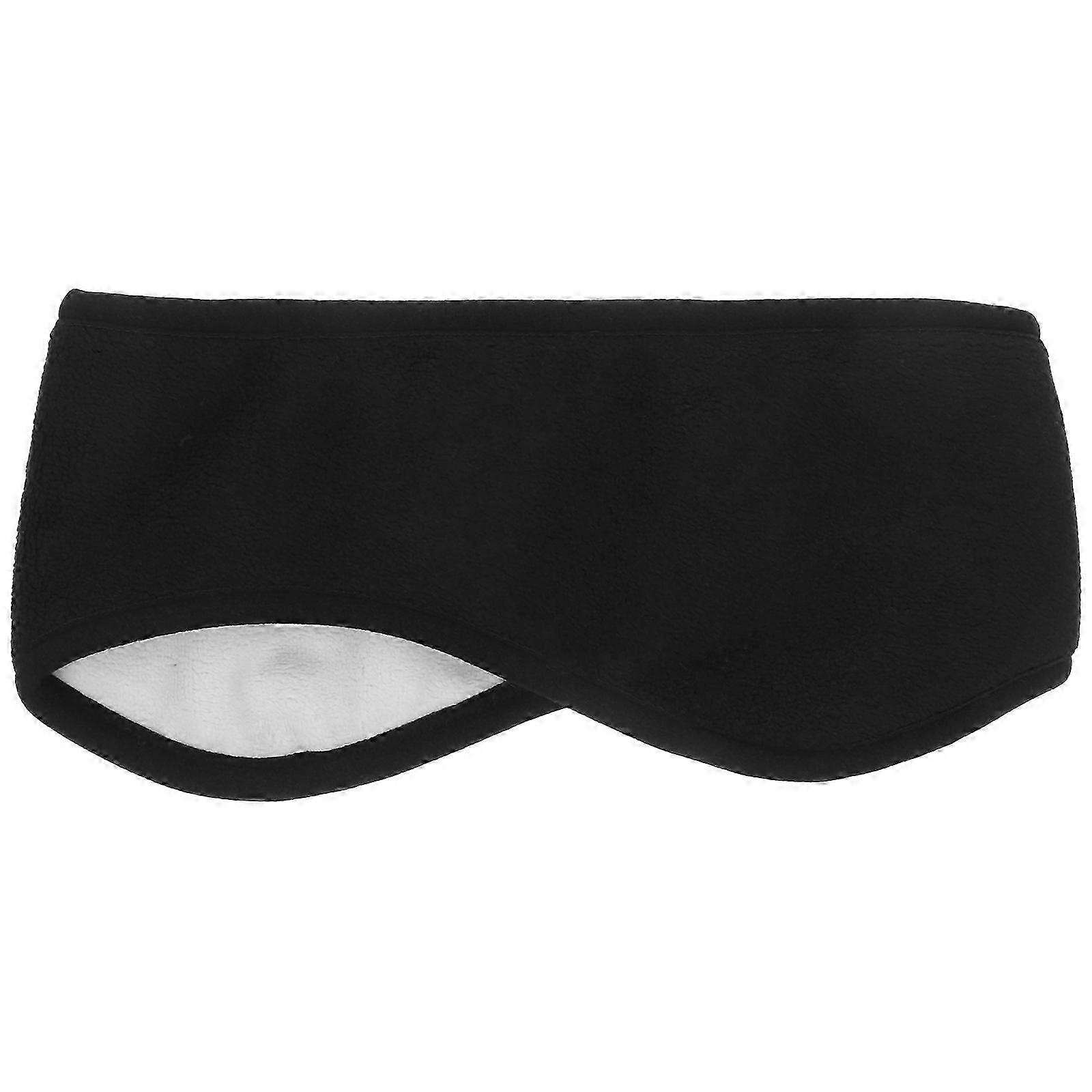 2-In-1 Sleep Mask And Earmuffs Winter Headband Ear Muffs Ear Covers For Cold Weather Running Cycling Ski Long-Distance Travel Sleep