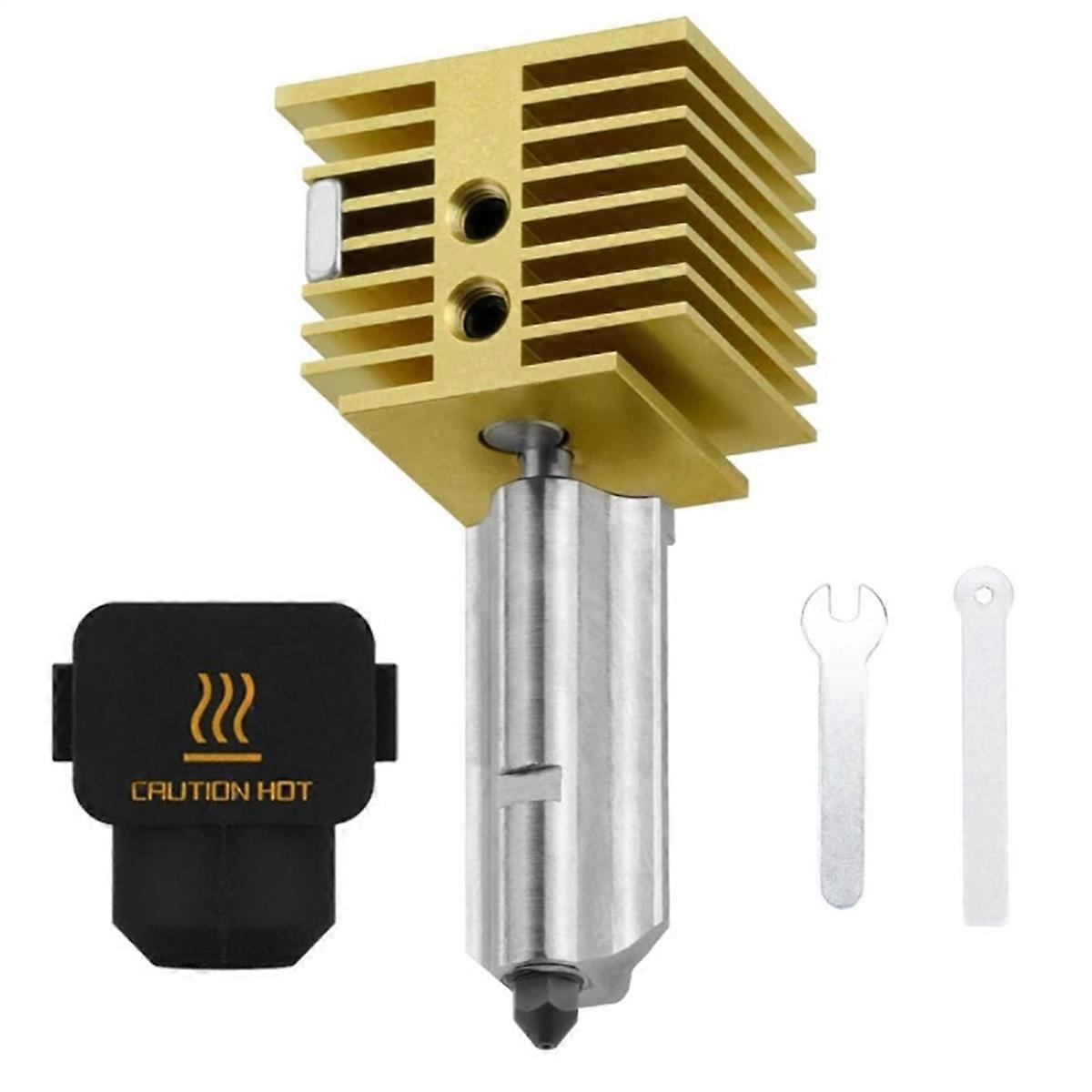 Upgrade for A1 Hotend A1 Nozzle Assembly Hotend Kit 0.4mm Replacable Hardened Steel Nozzle 3D Print