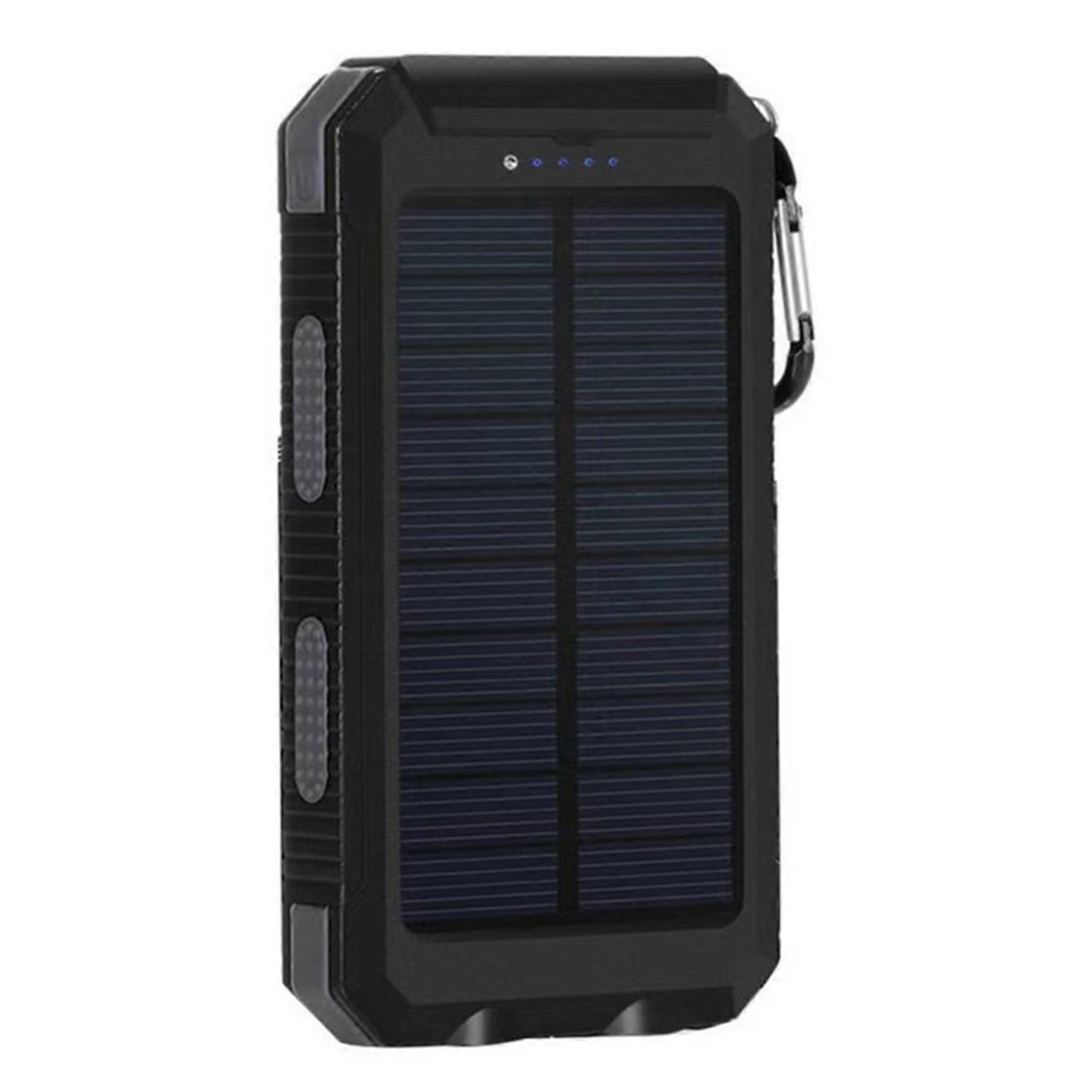 Powerbanks solcellelader høyeffektiv solcellebatterilader for piknik