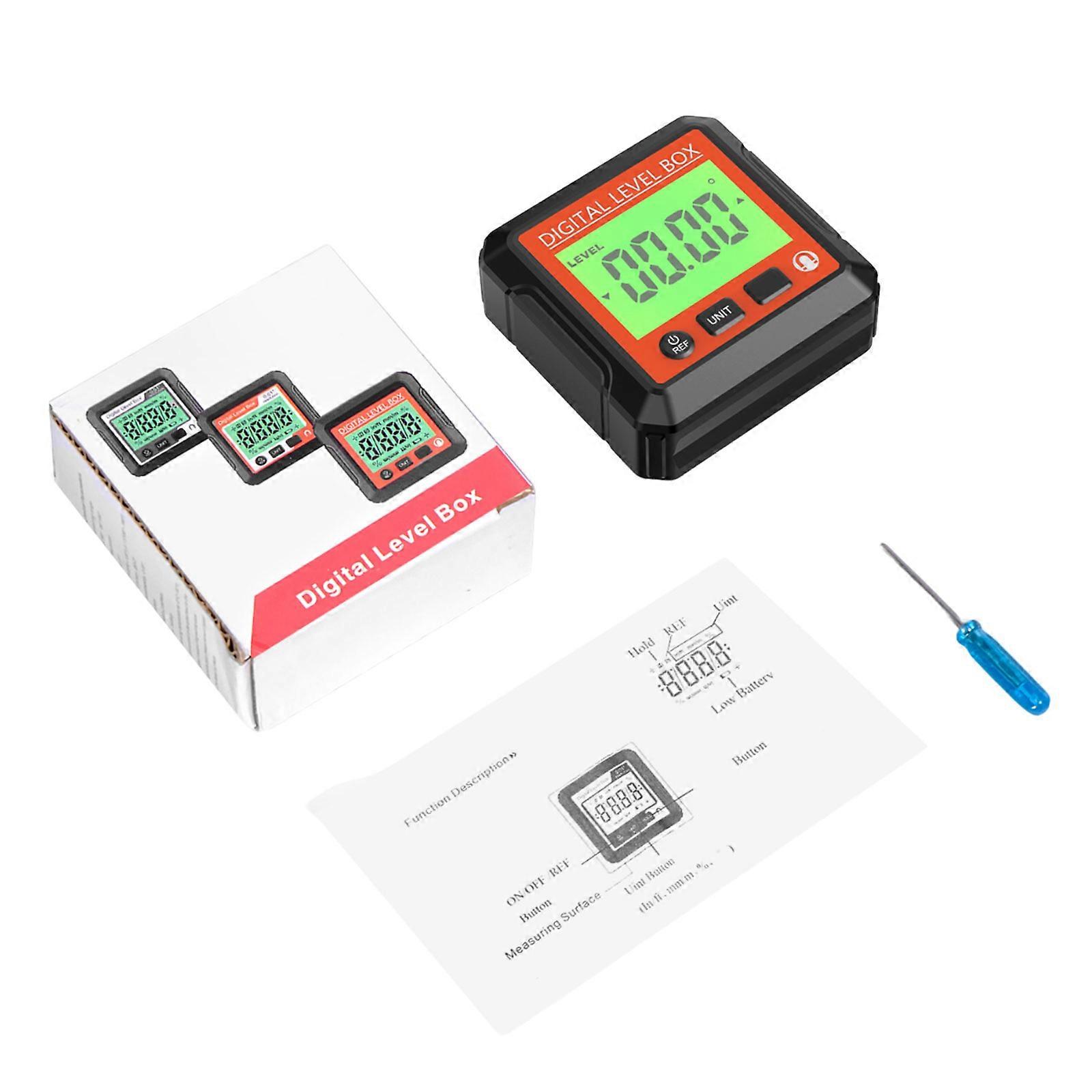 Professional Digital angles Find with High Visibility Display Digital Inclinometer ABS for Accurate Measurements Multicolor