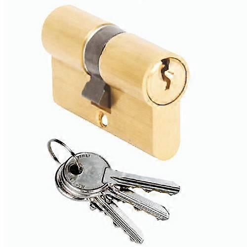 Cisa Locking cylinder line 30x40 brass Europrofile