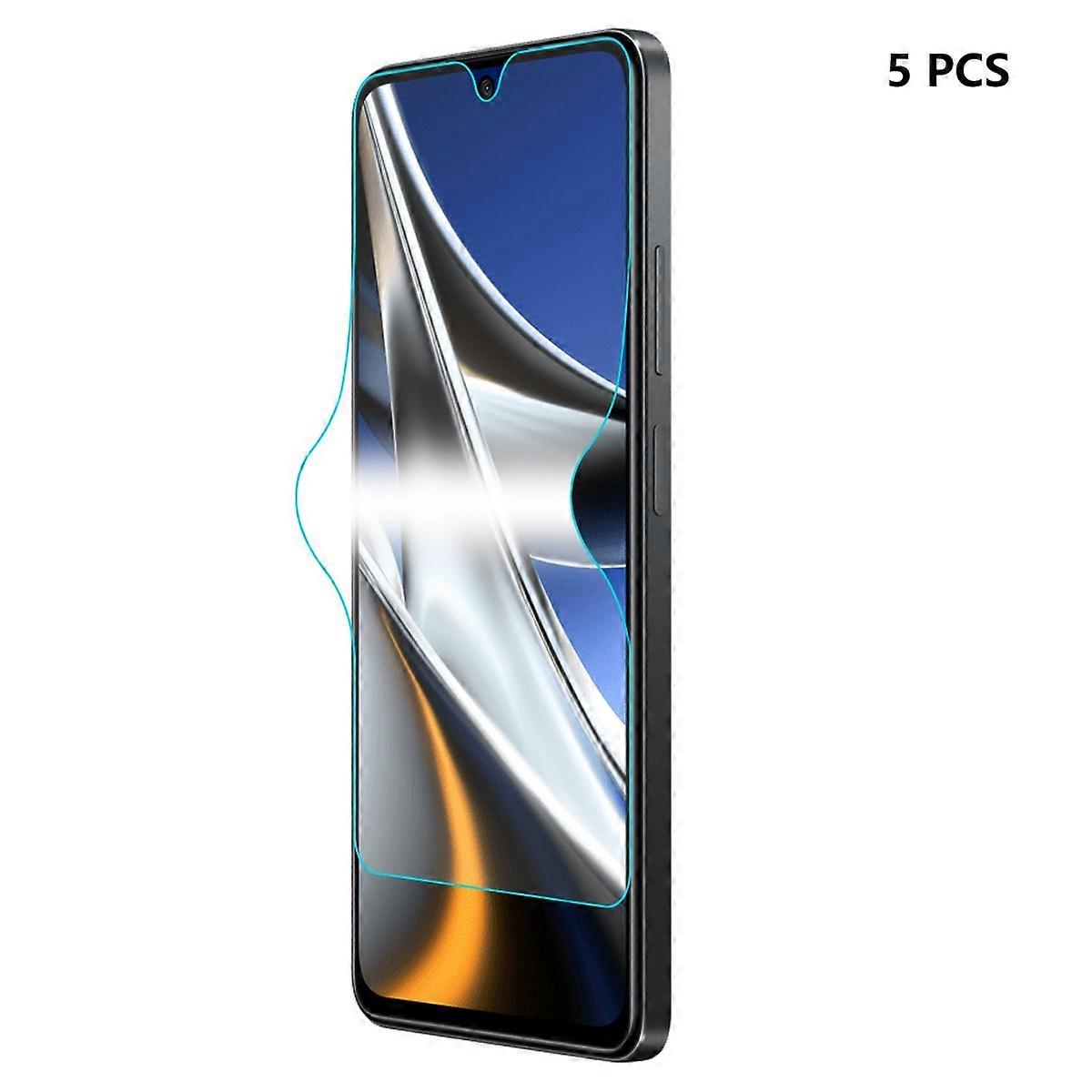 5PCS For Xiaomi Poco X5 Pro 5G/Redmi Note 12 Pro Speed 5G/Note 12 Pro 5G HD Clear TPE+PET+TPU