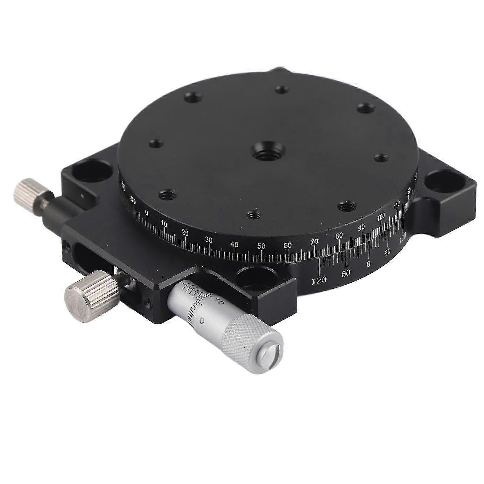 60x60mm RS60-L R Axes Trimming Platform Linear Stage Manual Displacement Sliding Table