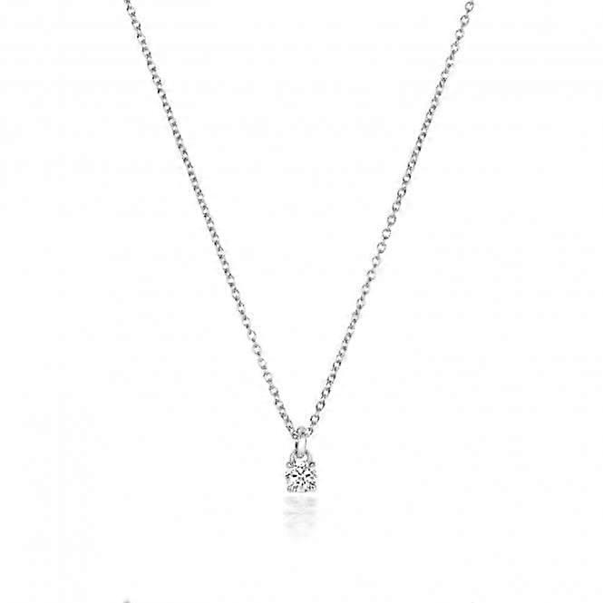 Diamond Jewellery 18K 白金钻石项链 NDQ149W