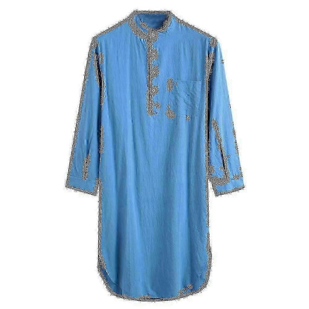 Sleepshirt camicia da notte in cotone per uomo - JZ