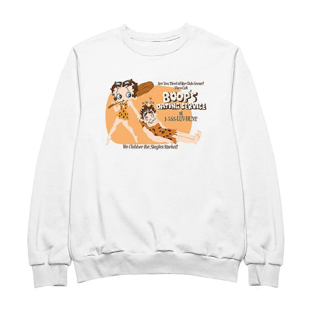 Betty Boop Dating Services Women's Sweatshirt