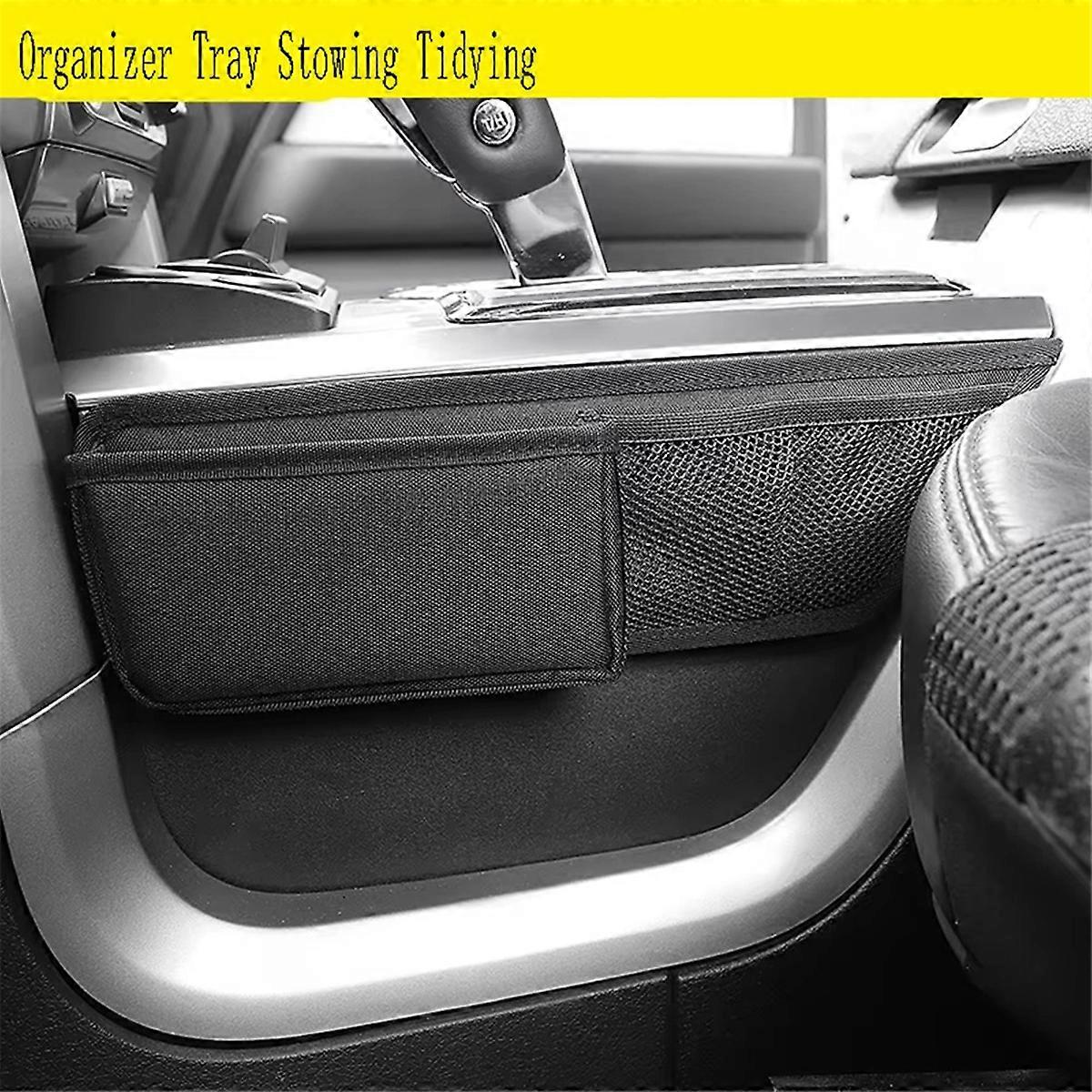 Car Gear Shift Storage Bag Organizer Tray Stowing Tidying for