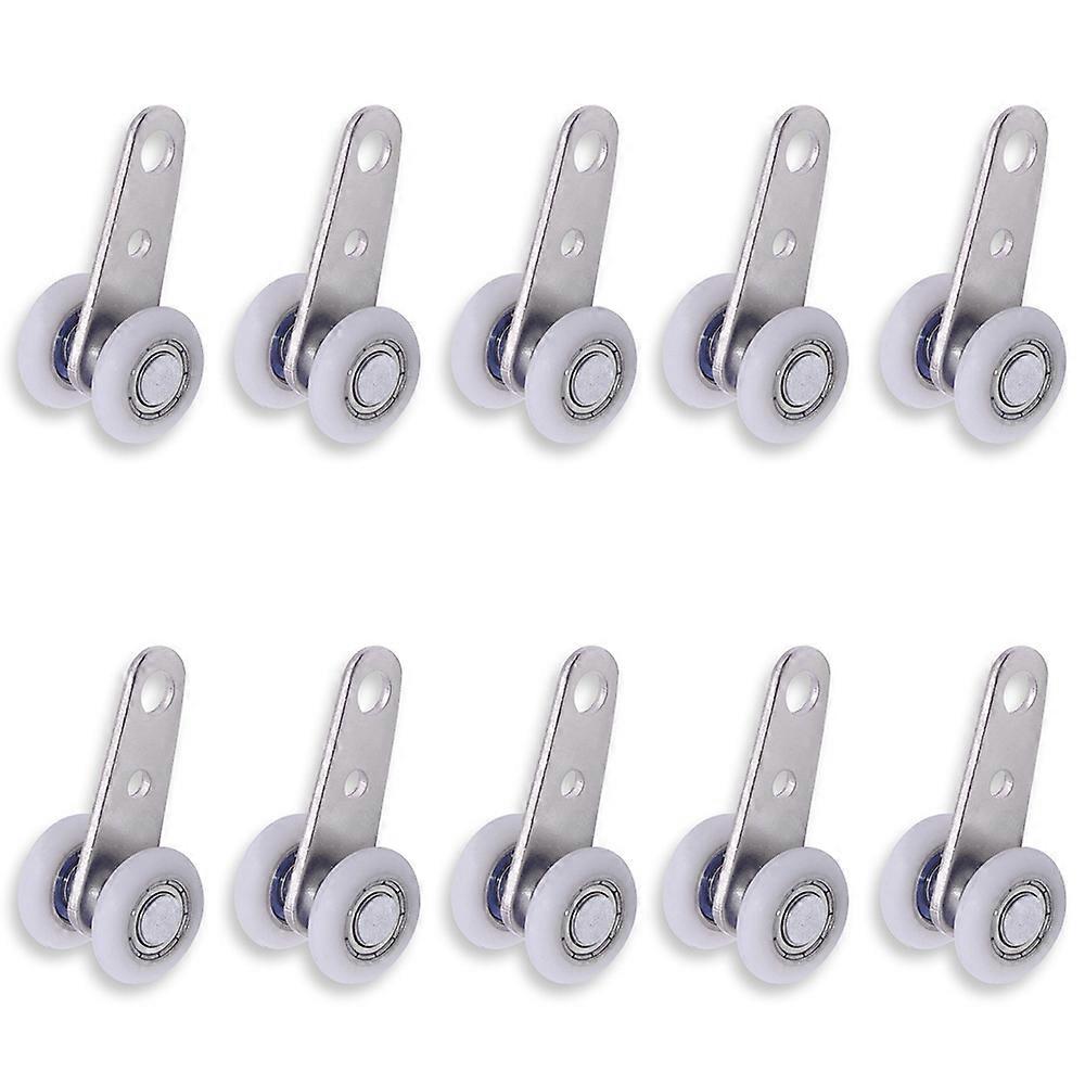 45X19 mm Metal Bearing Pulley Blocks for Cabinet Sliding Doors