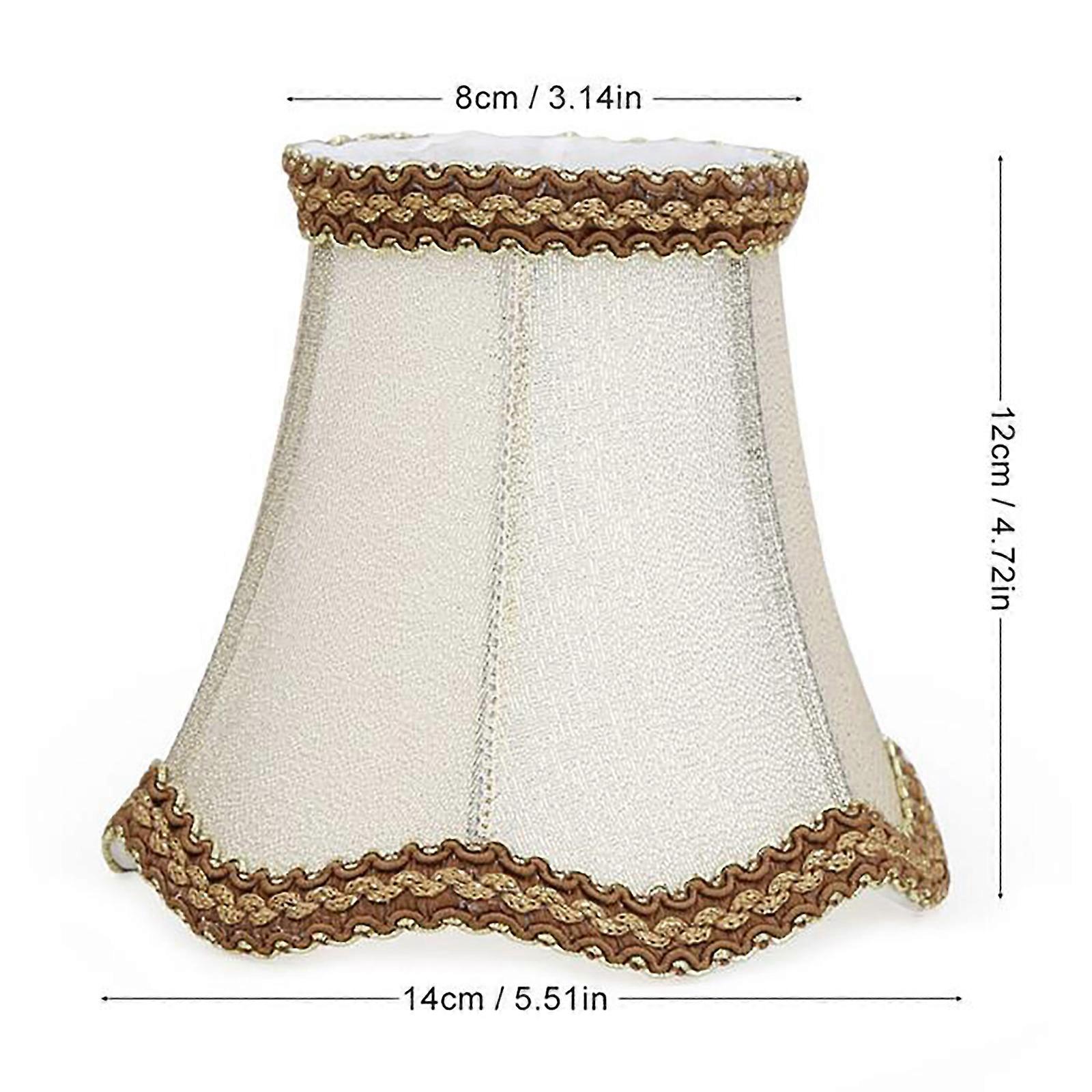 Set of 3 Lighting Cover Clip On Chandelier Shades Elegant Chandelier ...