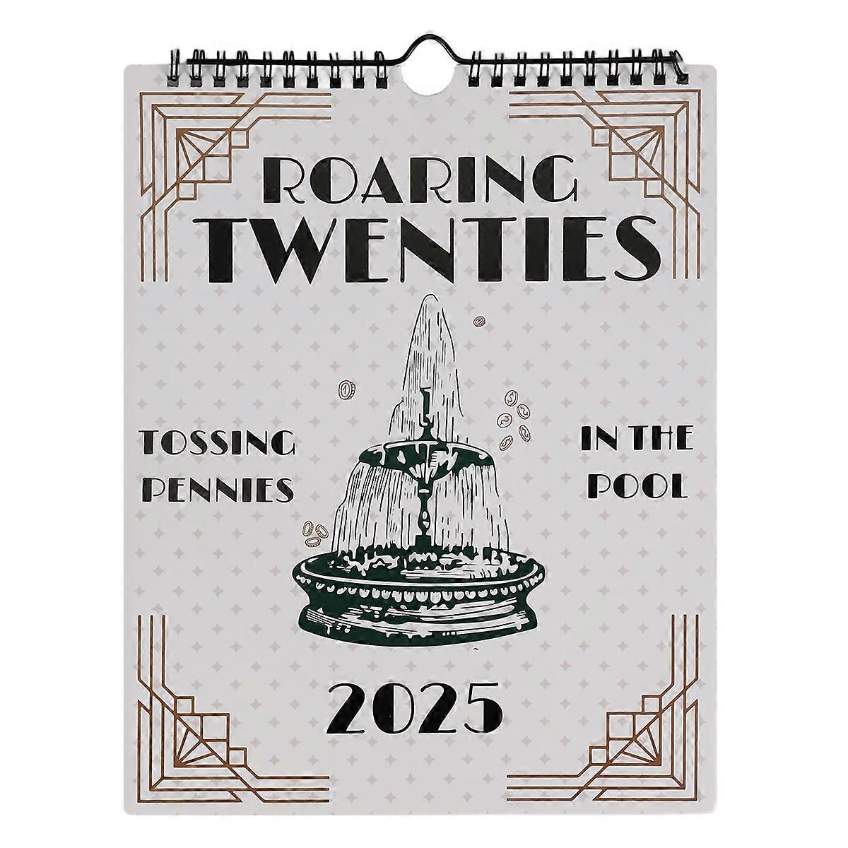 2025 Roaring Twenties Calendar Roaring Twenties Calendar