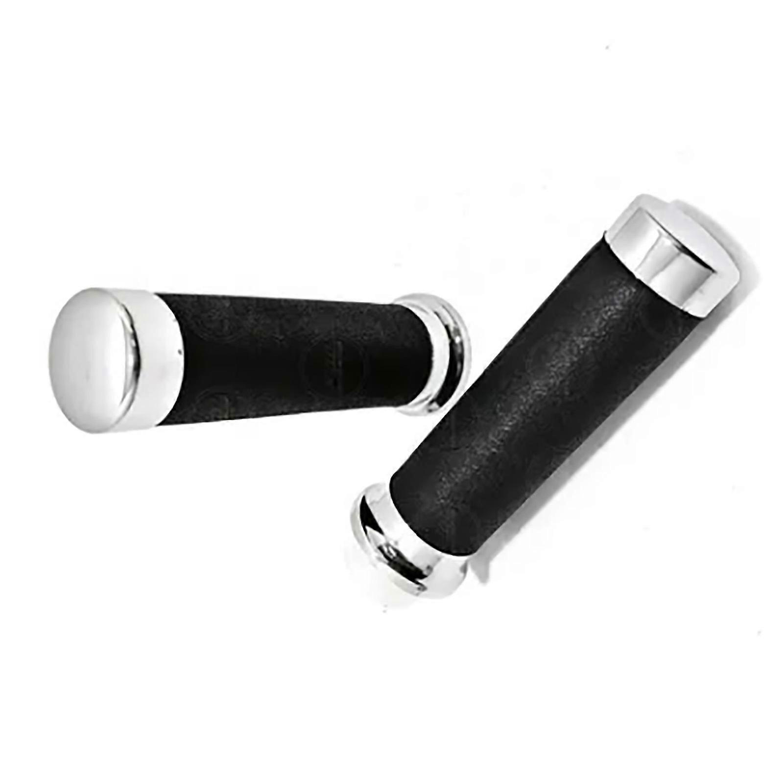 2PCS Motorcycle Throttle Handle Grip 15.5x3.7cm Slip Resistant