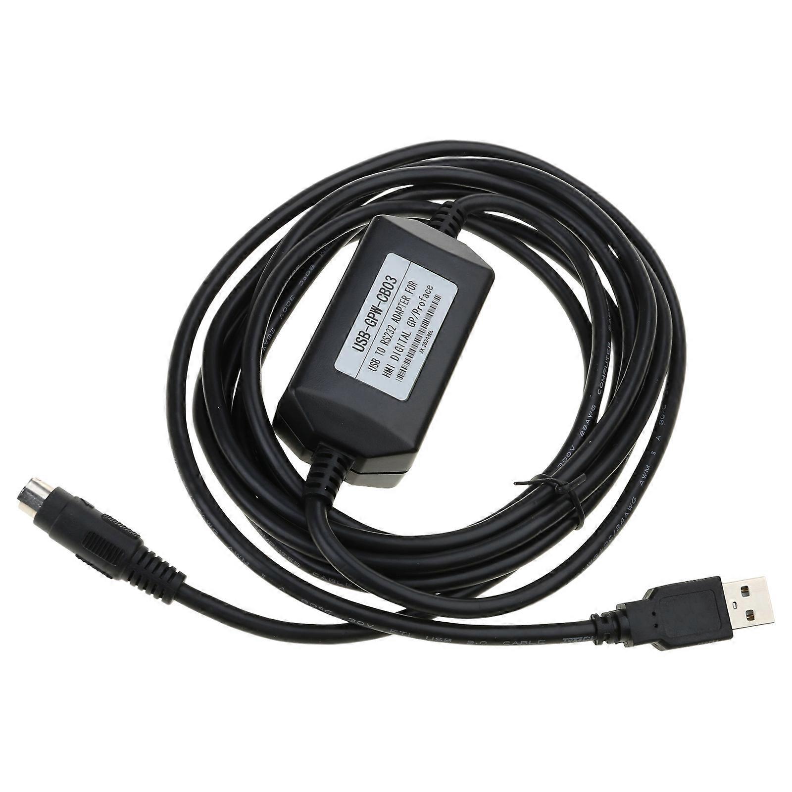 Câble de téléchargement de programmation USB-GPW-CB03 pour écran tactile DIGITAL GP HMI USB-GPW-CB02