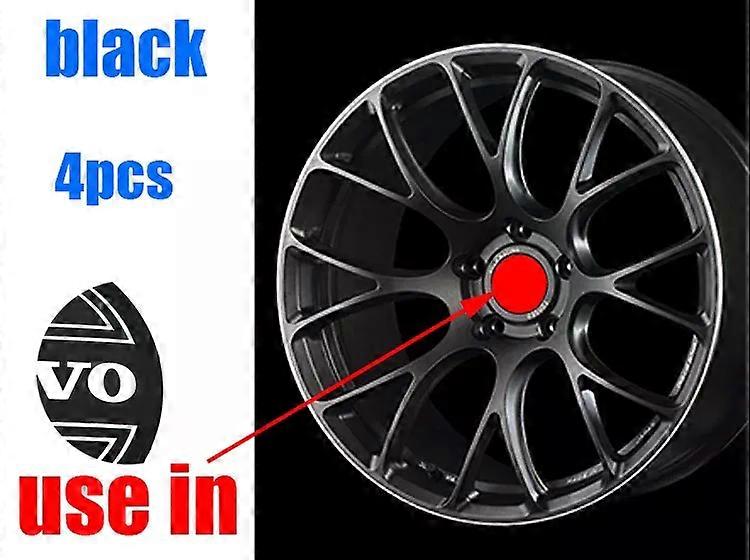 4pcs 3d 56mm 60mm 65mm 68mm Car Wheel Center Hub Cap Auto Rim Refit Dust-proof Badge Covers Sticker Styling Emblem Accessories