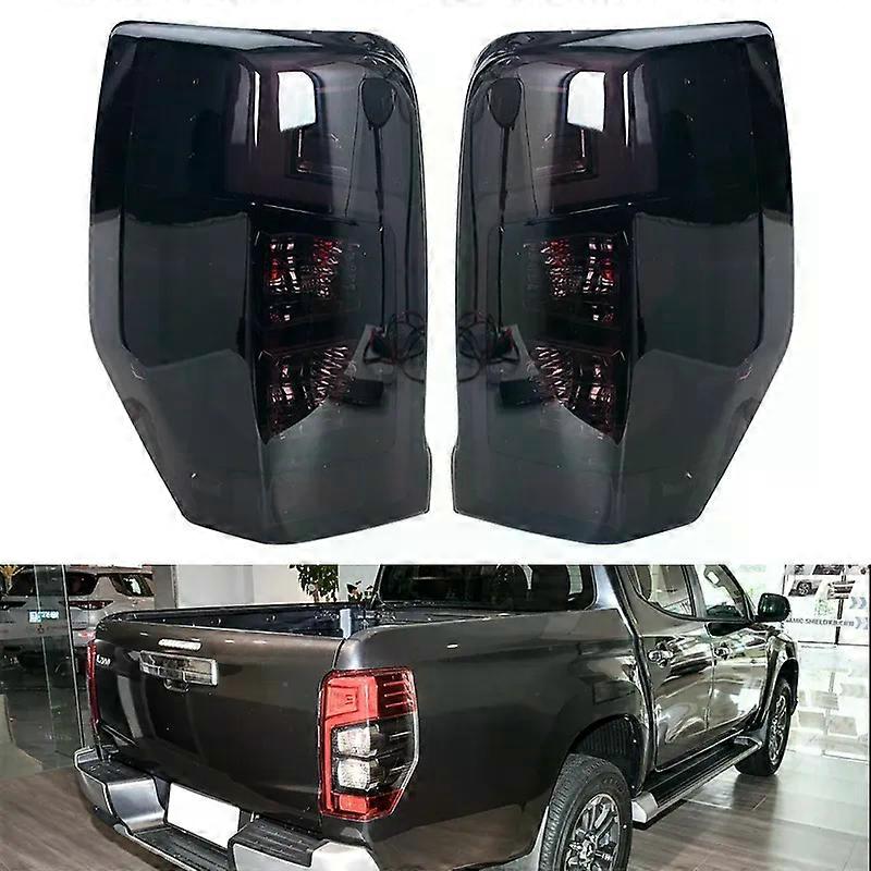 unique 2 PCS Tail Light for  Mitsubishi Triton L200 2019-2021 Rear Light with Driving Light Brake Light Turn Signal Lamp Reversing Lamp