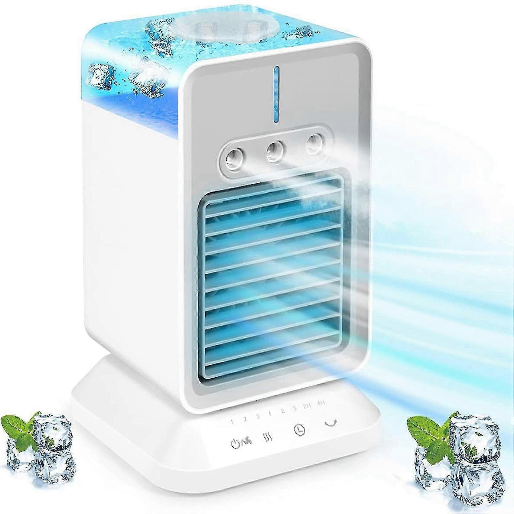 Personal Air Conditioner,portable Evaporative Air Fan Timing & Oscillation Function Humidifier Outd
