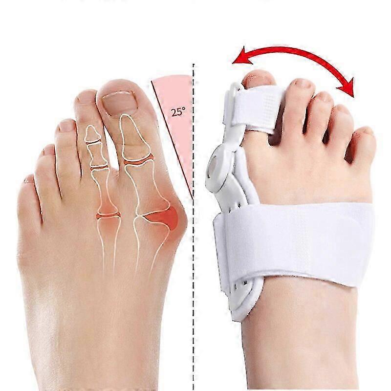 2pcs Hallux Valgus Corrector Bunions For Toes Corrector Foot Finger Separator Toe Separator Foot Care Bunion Corrector