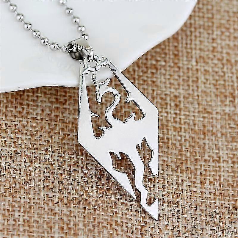 Game The Elder Scrolls Ouroboros Necklaces Pendants Tes Skyrim Br