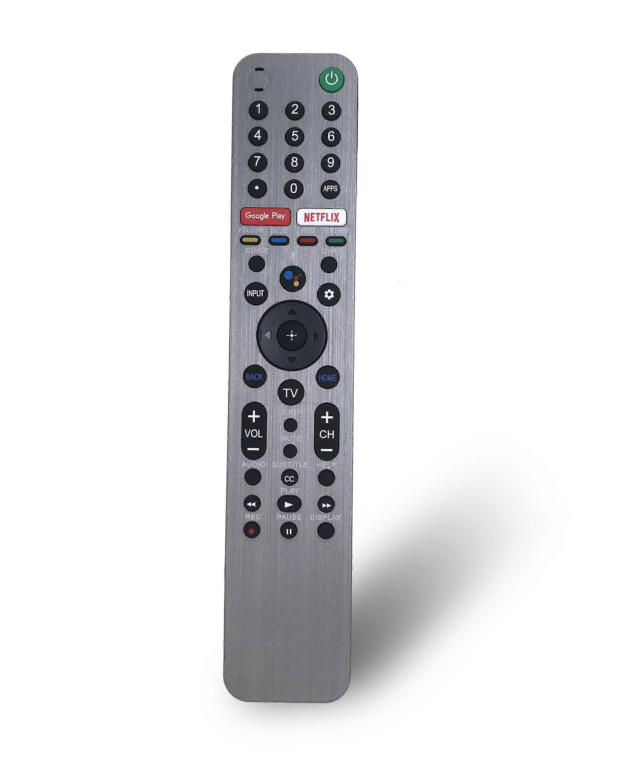 Voice Replacement Remote Control for Sony Bravia Smart TV - Compatible With XBR-A9G, XBR-55X950H, XBR-55X900H
