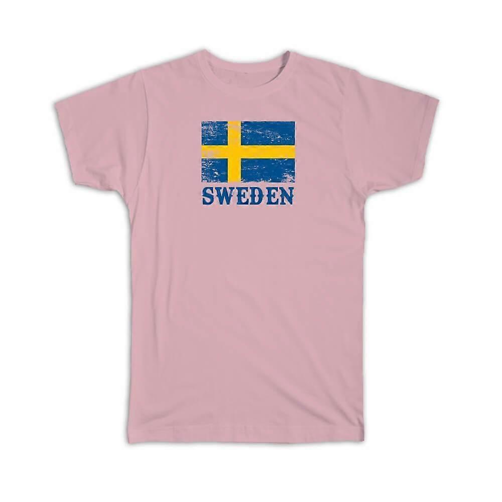 Gift T-Shirt: Sweden Distressed