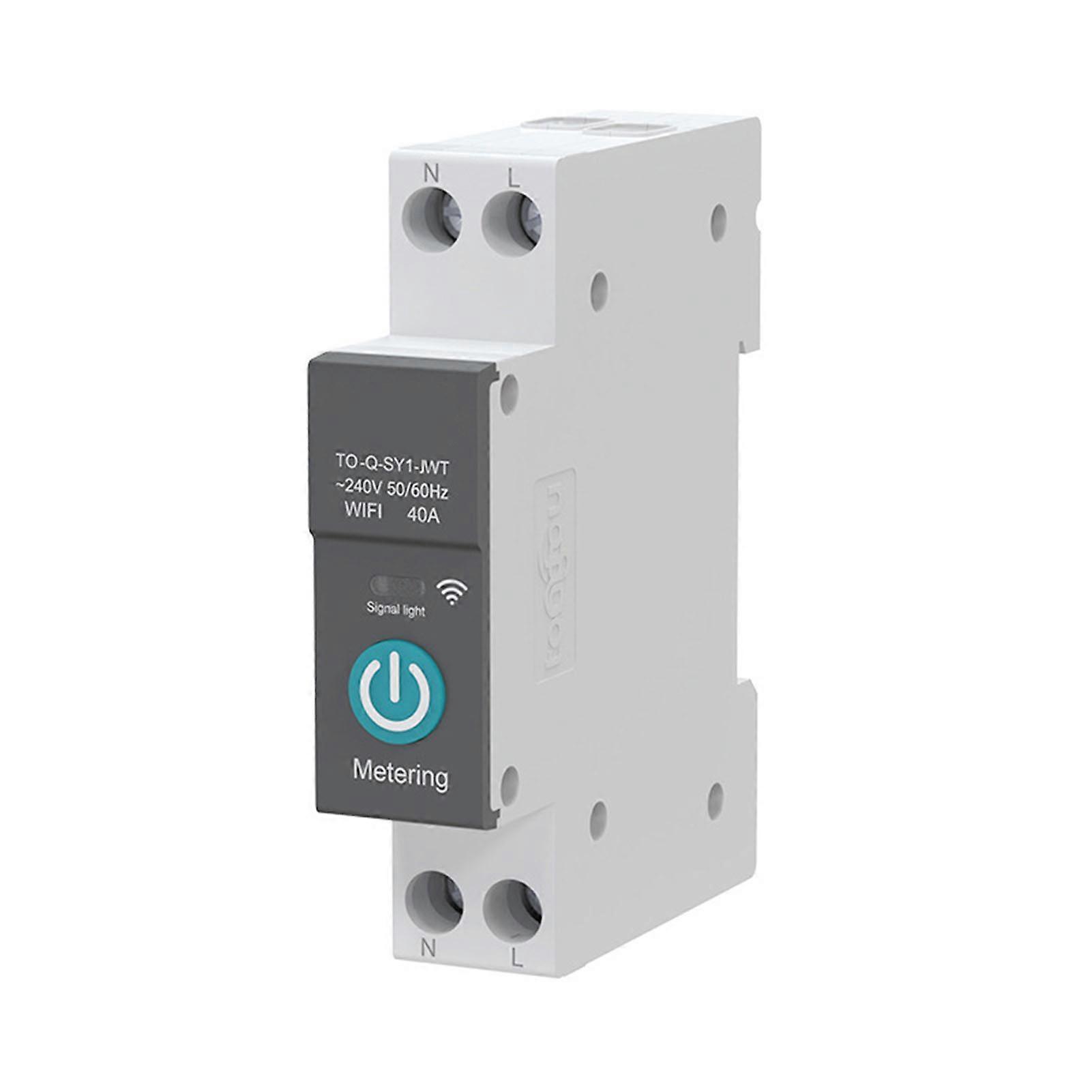 Wireless WiFi Intelligent Switch Real-time Monitoring Electricity Consumption Switch Make Life More Intelligent