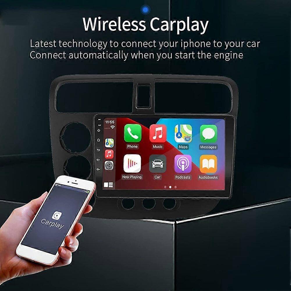 Android 13 Car Radio Stereo Compatible for Civic 20002005, 9' Touchscreen Support Wireless Carplay