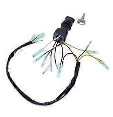 Ignition Switch Key Set for Yamaha Outboard Push Motor 703825104300, MP51040, Durable, Reliable, Compatible