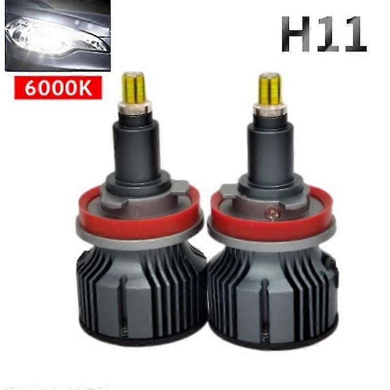 2pcs H7 H11 9005 9012 Car Headlight 6000K 20000LM Fog Lamp 12V Car Headlamp White LED Bulbs Canbus Lights Csp Chip