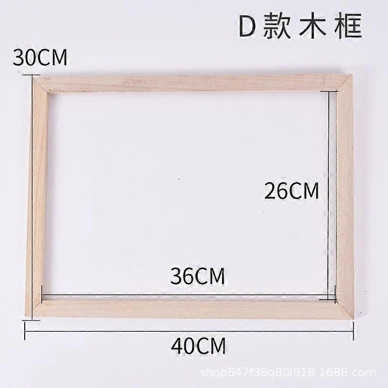 Wooden Paper Making Screen Paper Making Mould Frame Papermaking Mould Deckle For Diy Paper Craft For Home School Kindergarten
