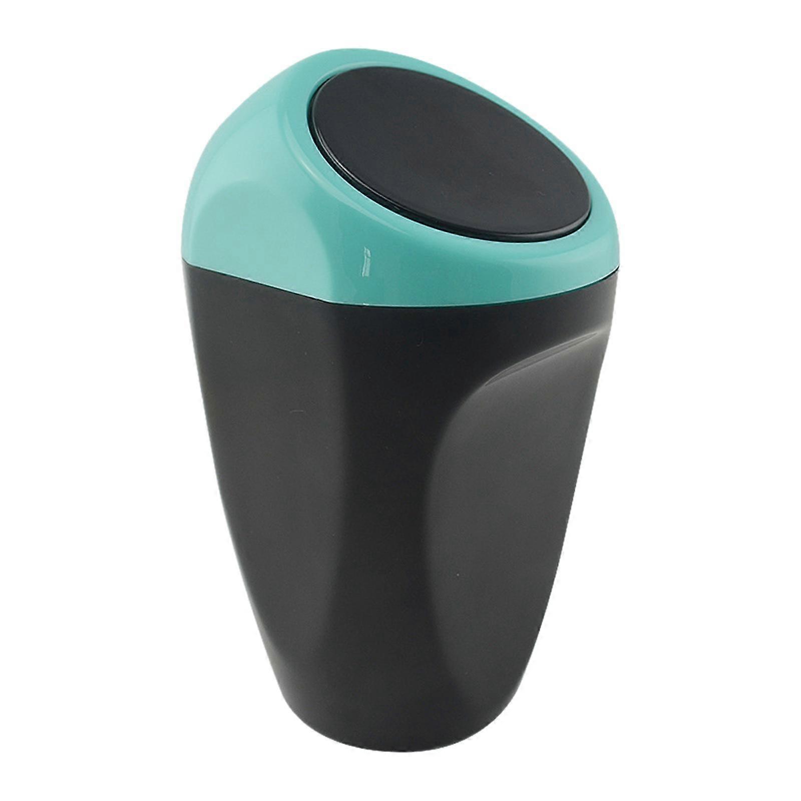 Car Dustbin Mini Garbage Bin with Press Cover Small Size Multifunctional for