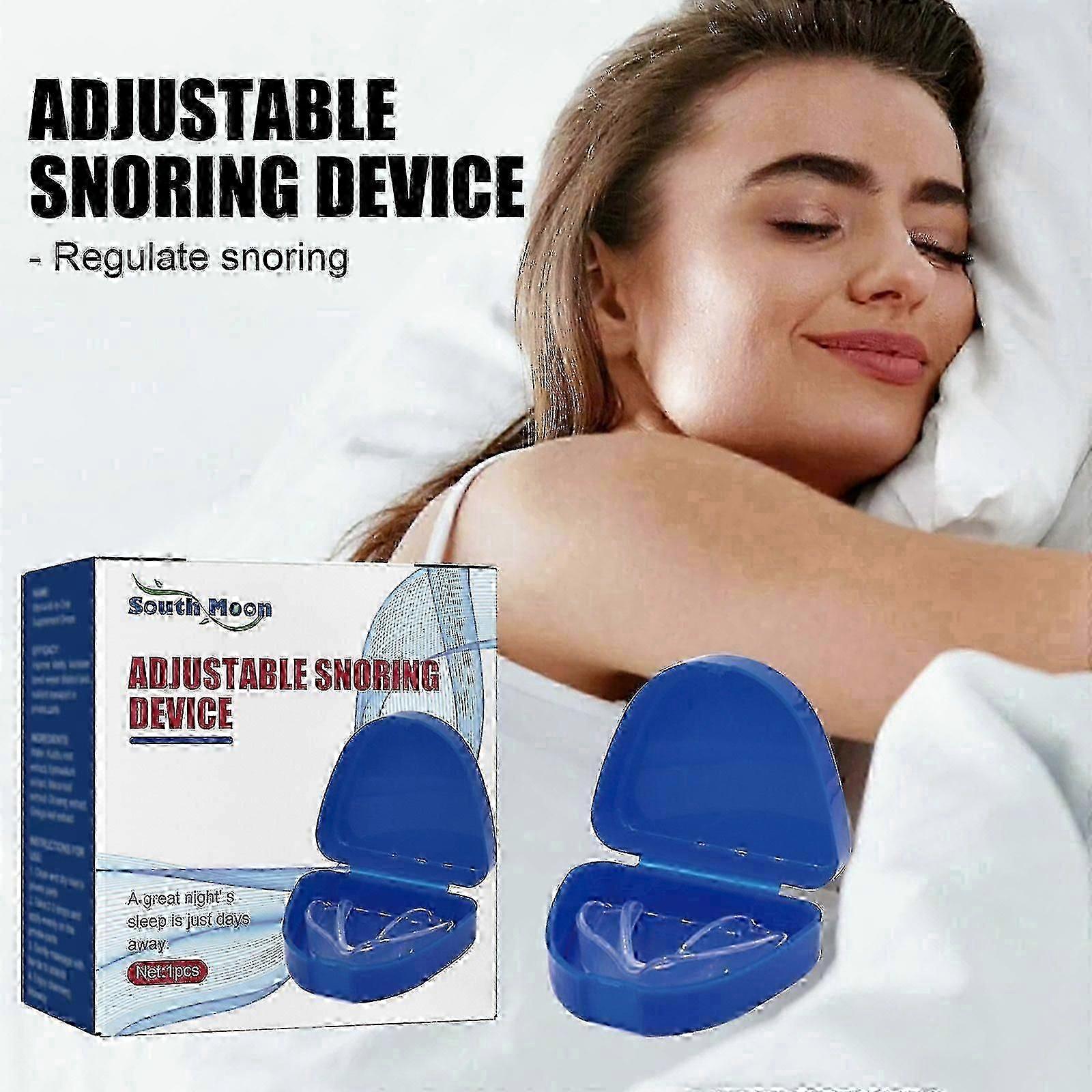 Adjustable Snoring Device, Correction At Night Help Sleep Cleaning Nasal Breathing Care Snore Stop Device