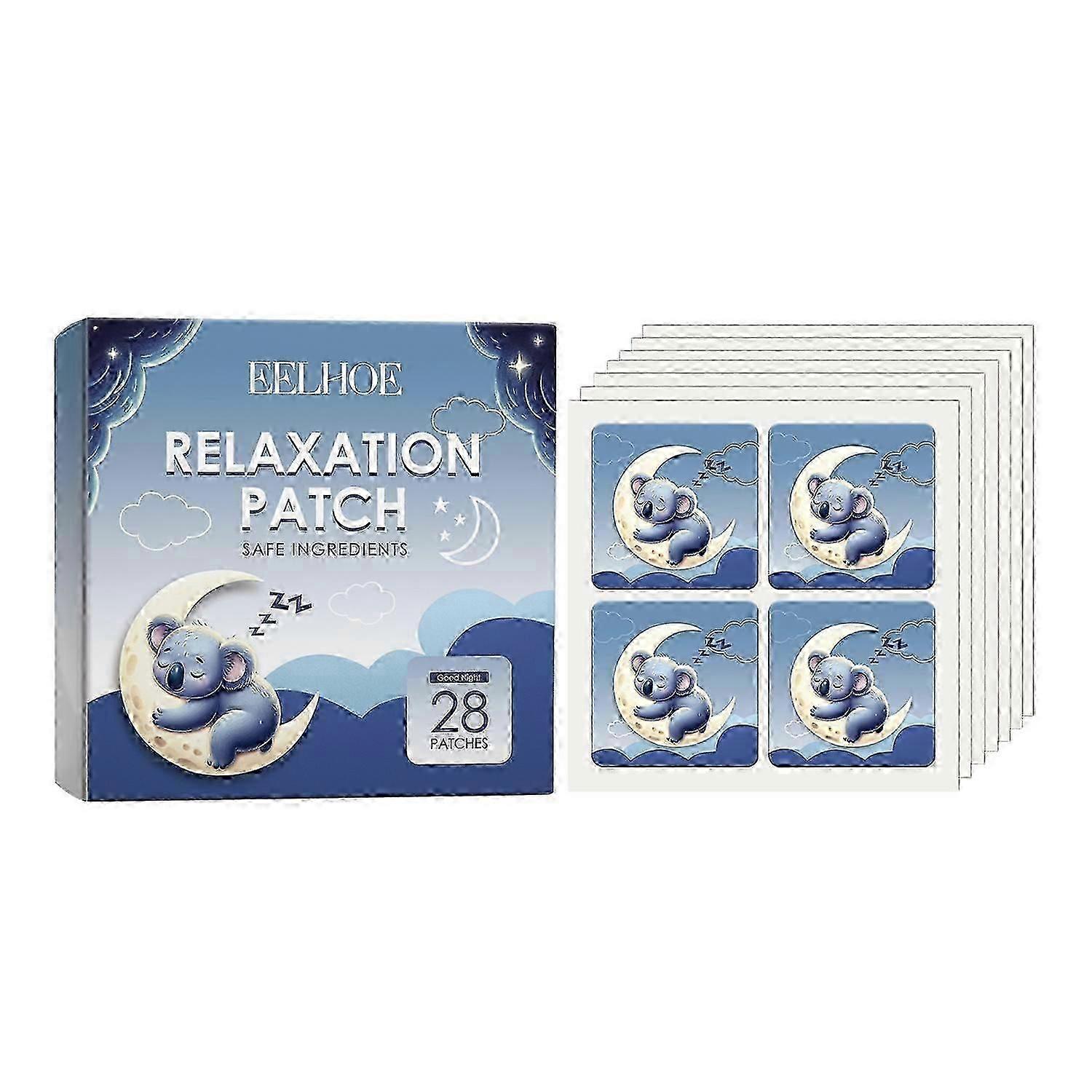 EELHOE Relaxation Patch, Sleep Patches To Help You Fall Asleep Faster At Night And Protect Your Slee