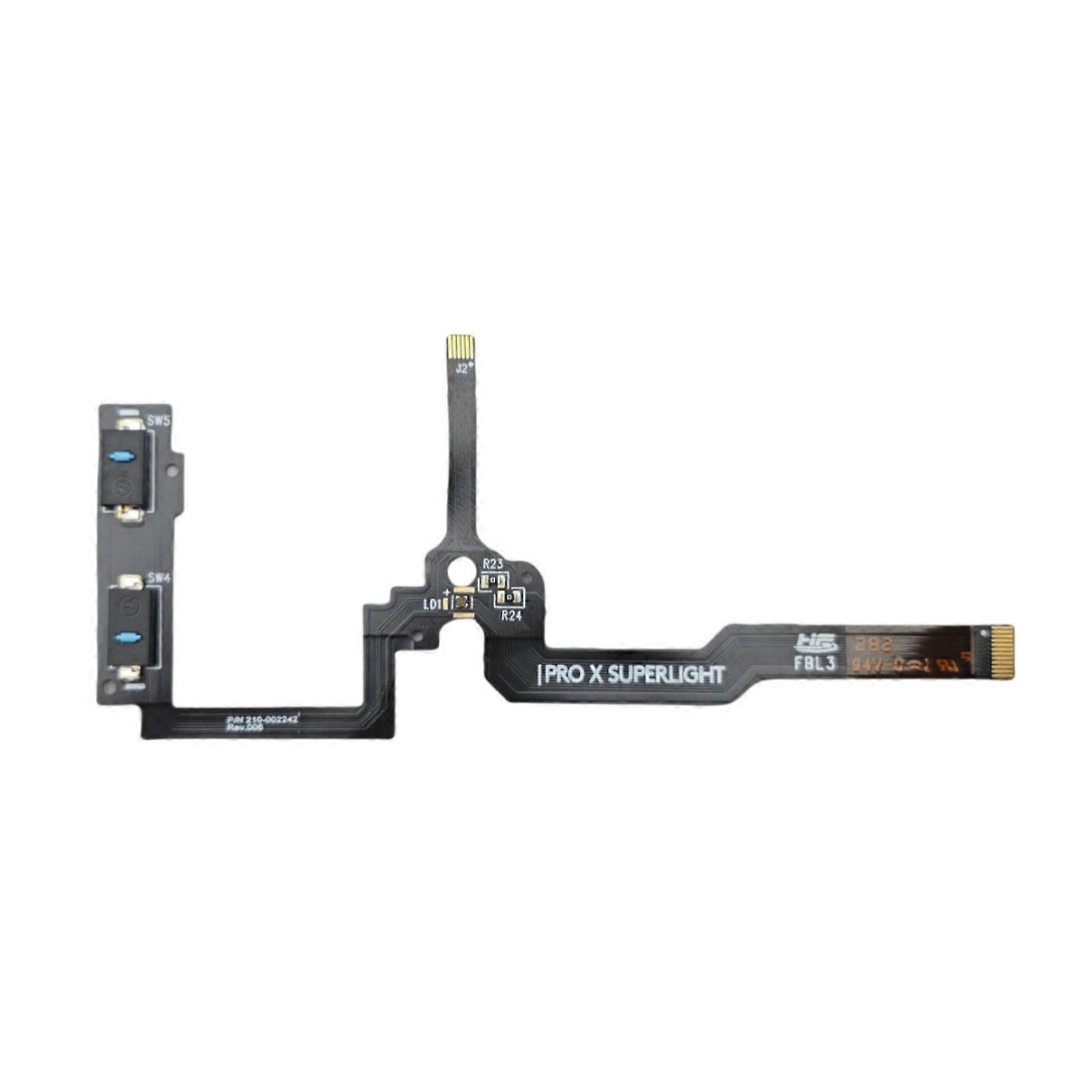 Circuit Board Cable for GPROX 2 GPROX GPW2 Mouse Side Button Flexible Flat Cable Mouse Side Key Motherboards Multicolor