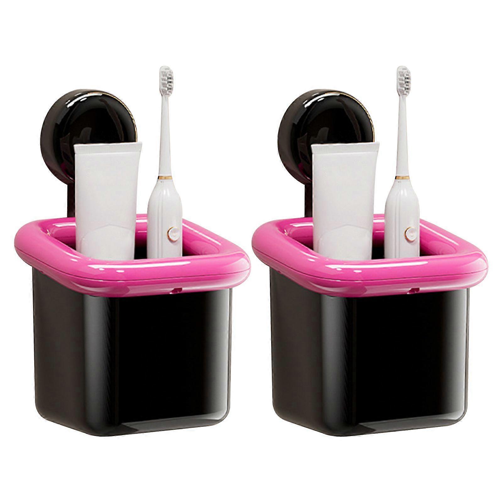 Bathroom Toothbrush Organiser No Drilling Multifunctional Use for Every Family
