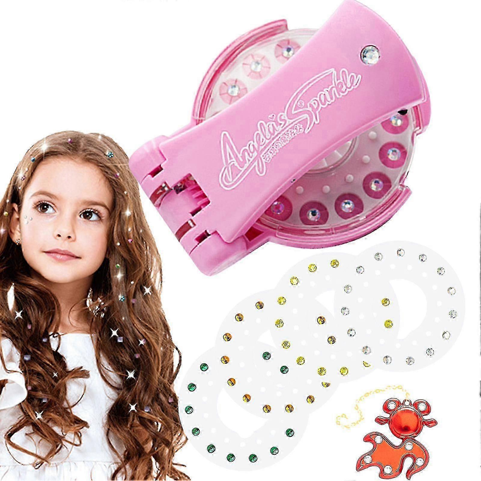 Máquina automática de trançar cabelo com ornamento de diamante Styling Tool Acessórios para penteados sem esforço