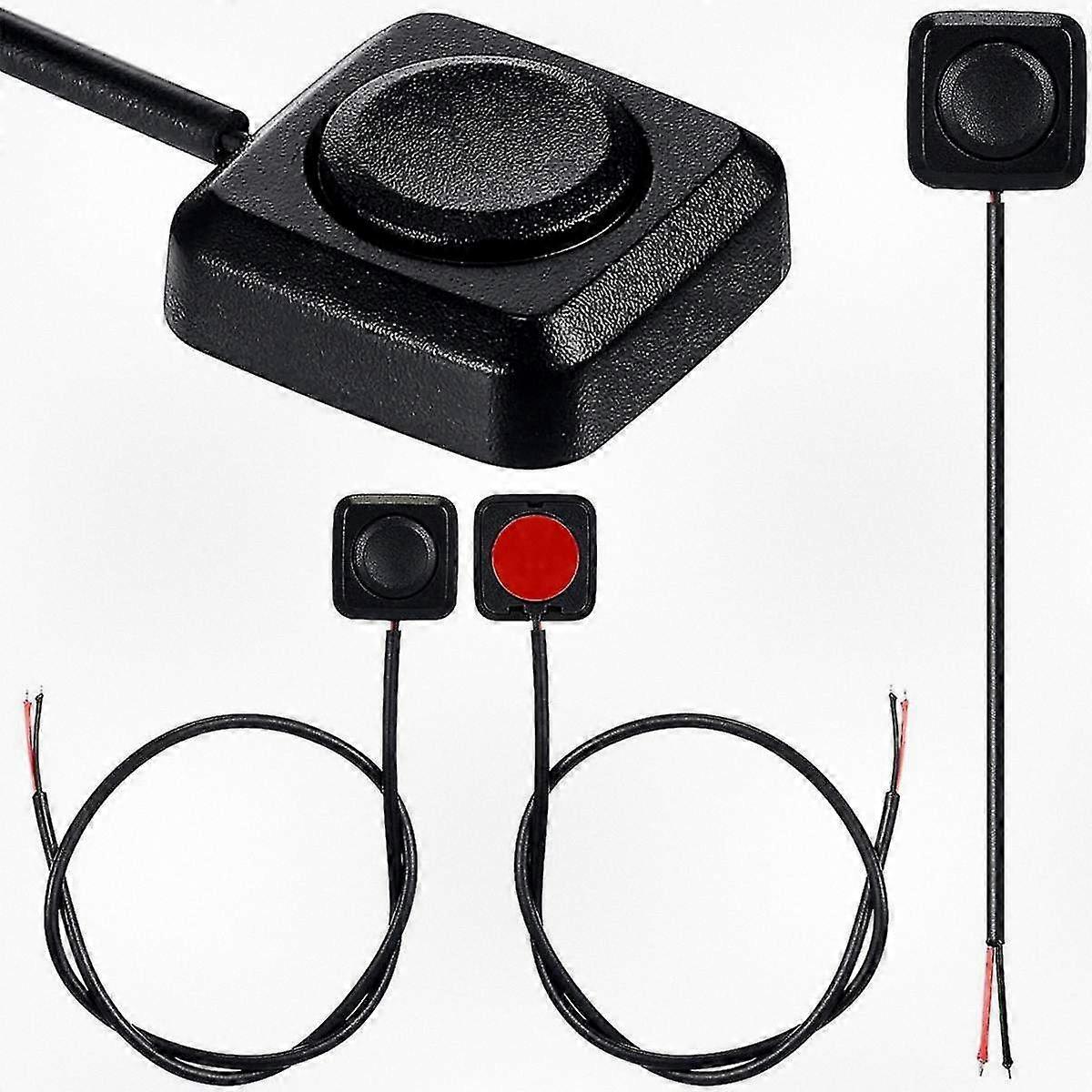 4 Pieces Mini Momentary Push Button Switch On Off 12V 24V Surface Mount Tactile Switch for DIY Electronics