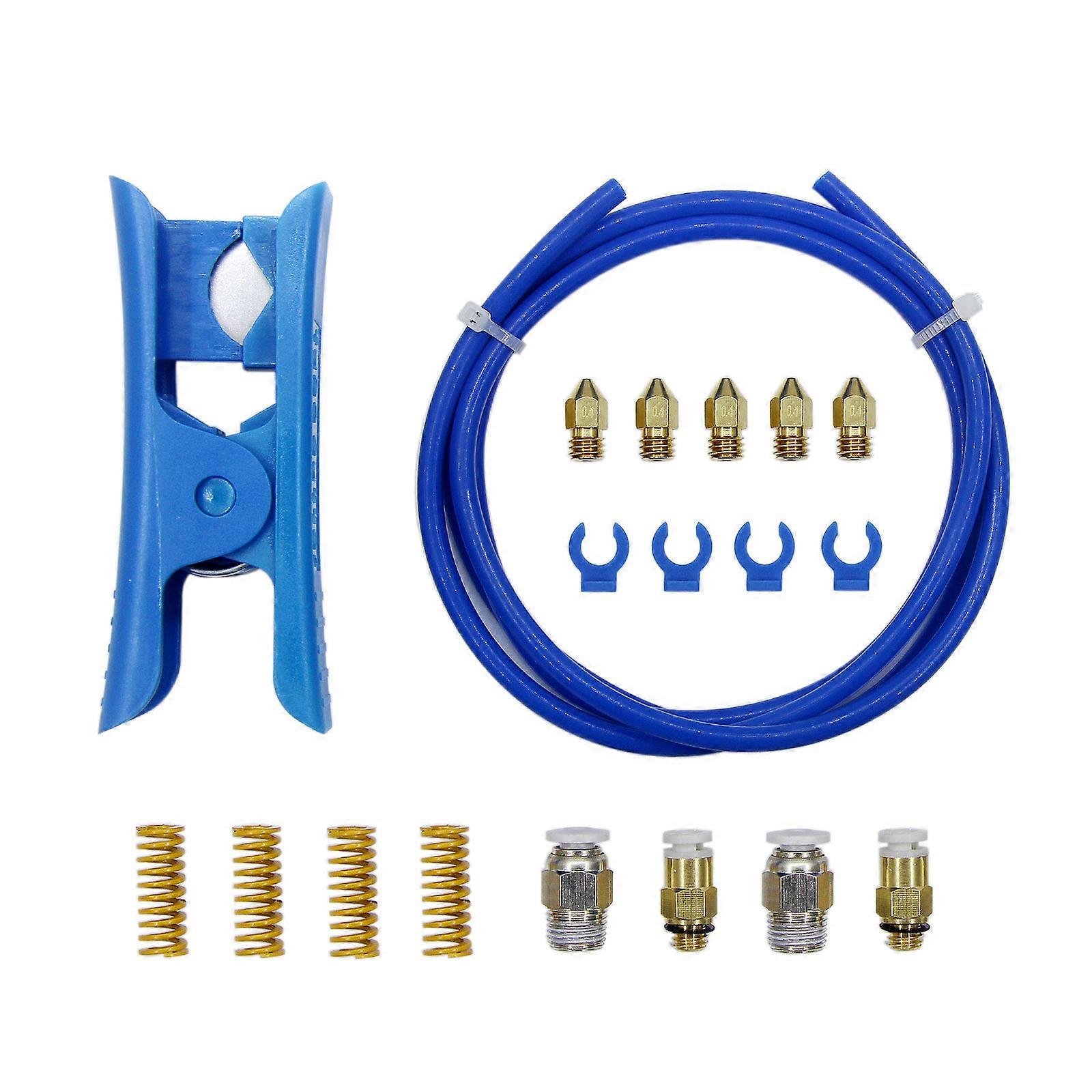 15Pcs 3D Printer Accessories Pneumatics Connectors Set for Enhanceds Printing Precisions and Efficiency