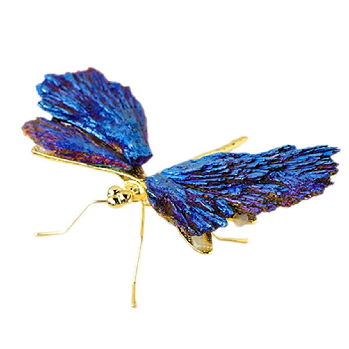 Dragonfly Sculpture Dragonfly Decoration Natural Stone Ornaments Handmade Retro Simulation Dragonfly